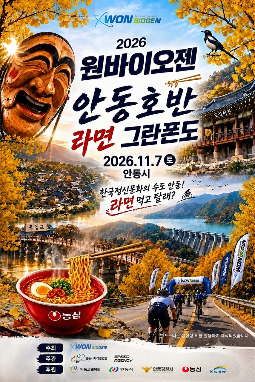 2026 안동호반 라면 메디오폰도 코스