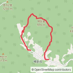 명지산 3코스
