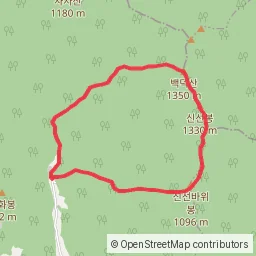 백덕산 4코스