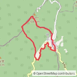 백운산(포천) 6코스