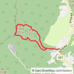 운악산 1코스