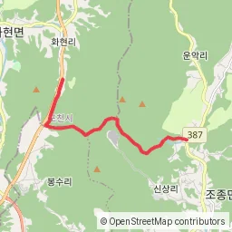 운악산 5코스