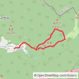 재약산 8코스