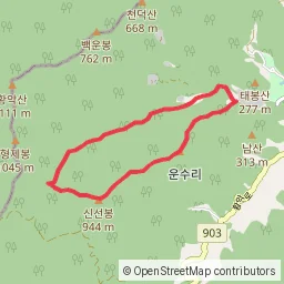 황악산 2코스