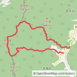 황악산 8코스
