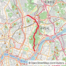 오감만족 서울둘레길 2코스