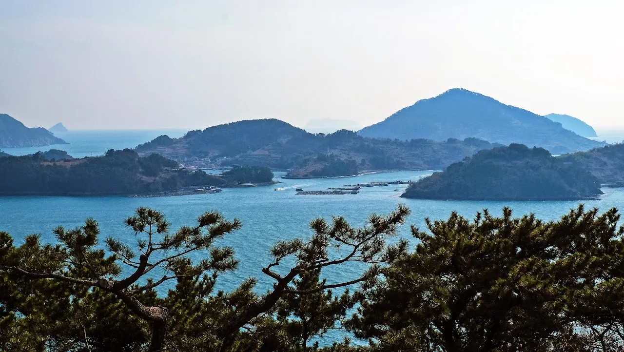 통영 미륵산   미륵지맥 과 바다백리길 종주
