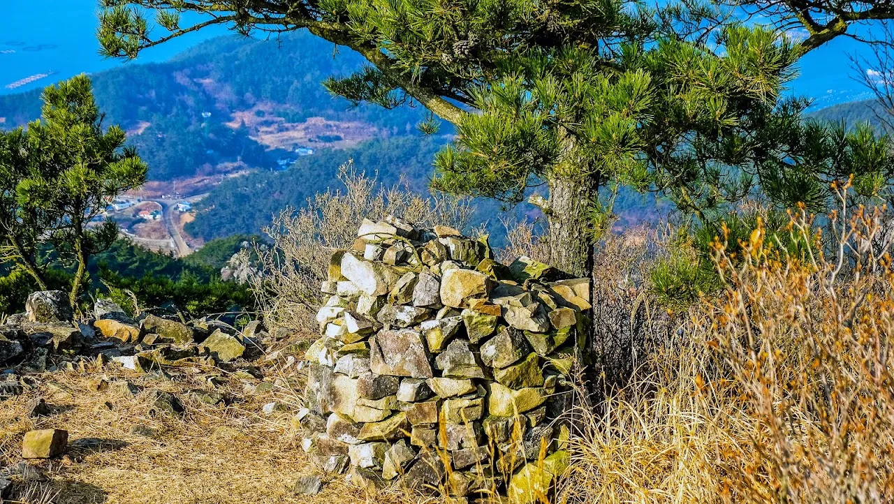 통영 미륵산   미륵지맥 과 바다백리길 종주