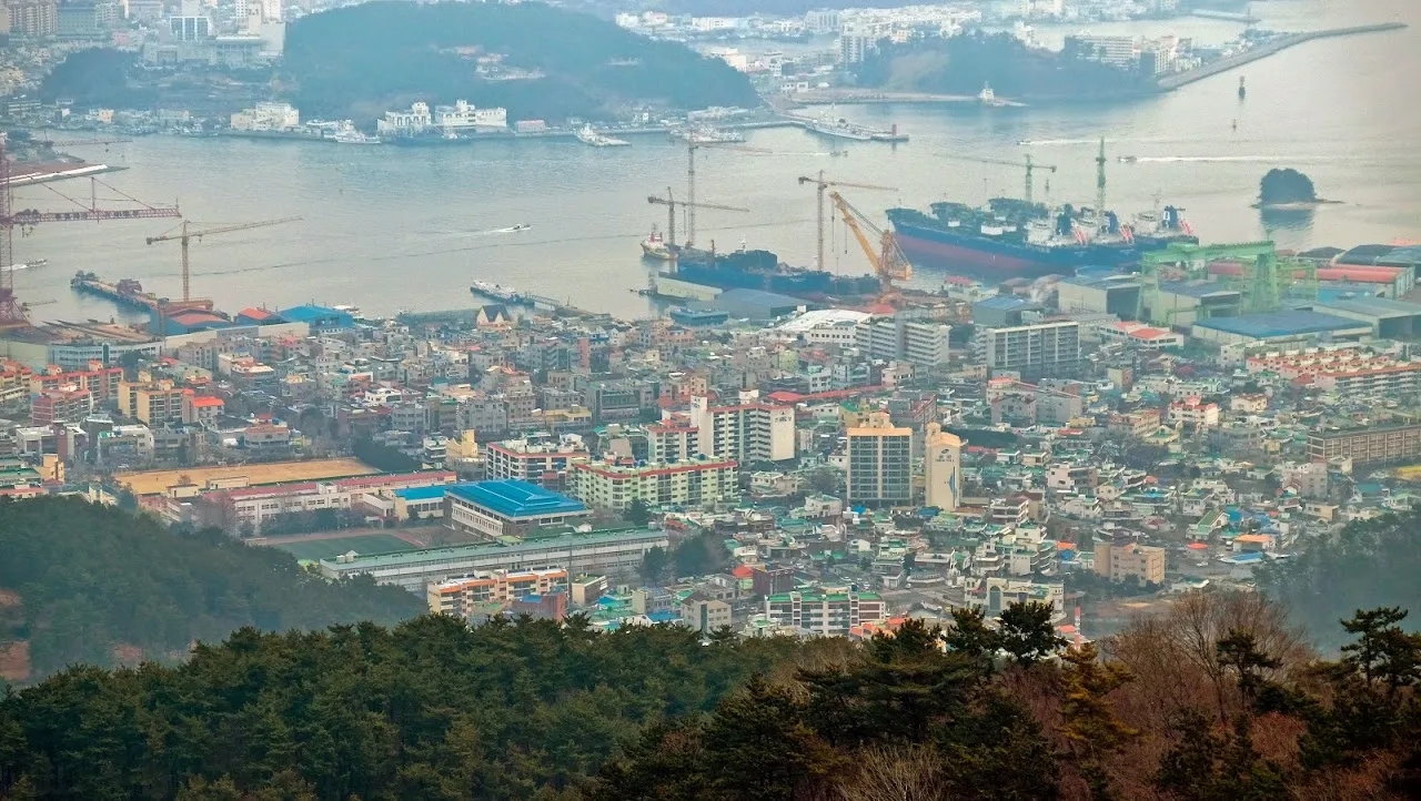 통영 미륵산   미륵지맥 과 바다백리길 종주