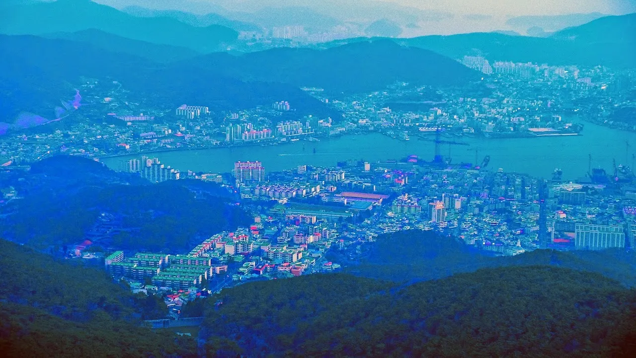 통영 미륵산   미륵지맥 과 바다백리길 종주