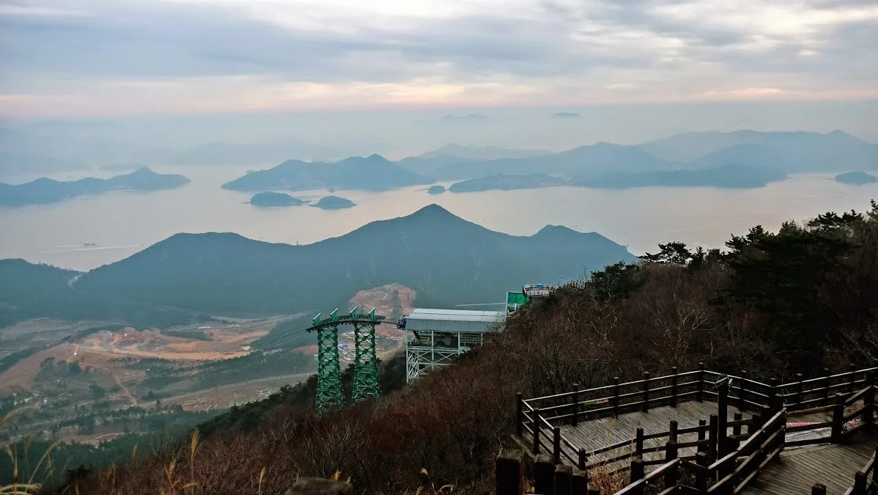 통영 미륵산   미륵지맥 과 바다백리길 종주