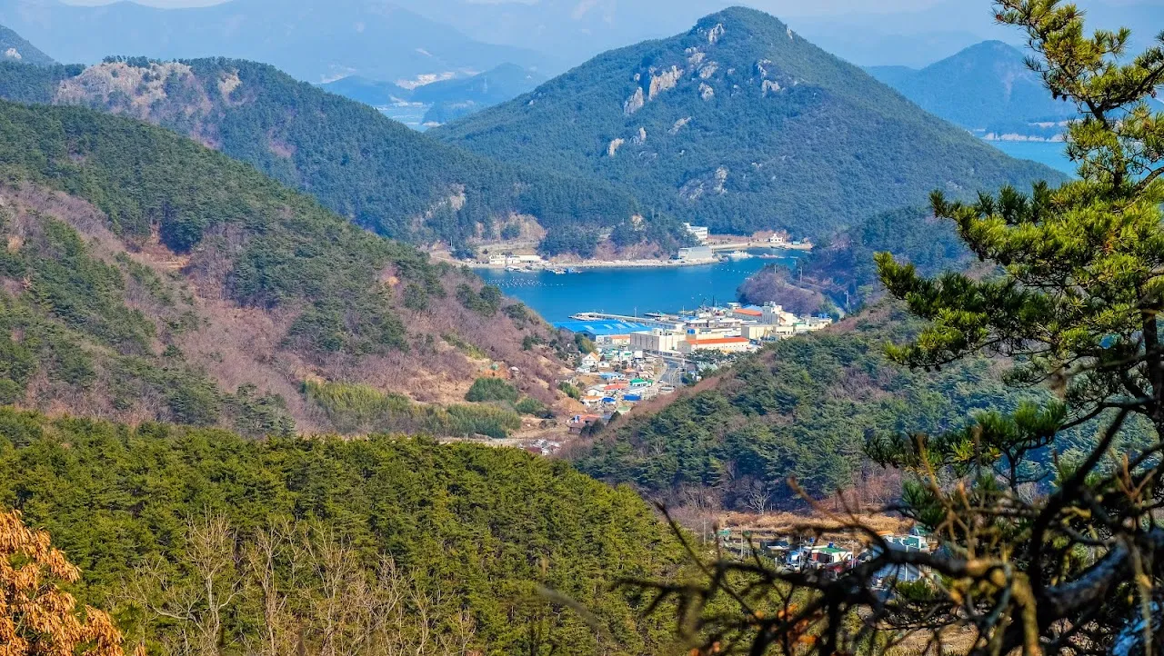 통영 미륵산   미륵지맥 과 바다백리길 종주
