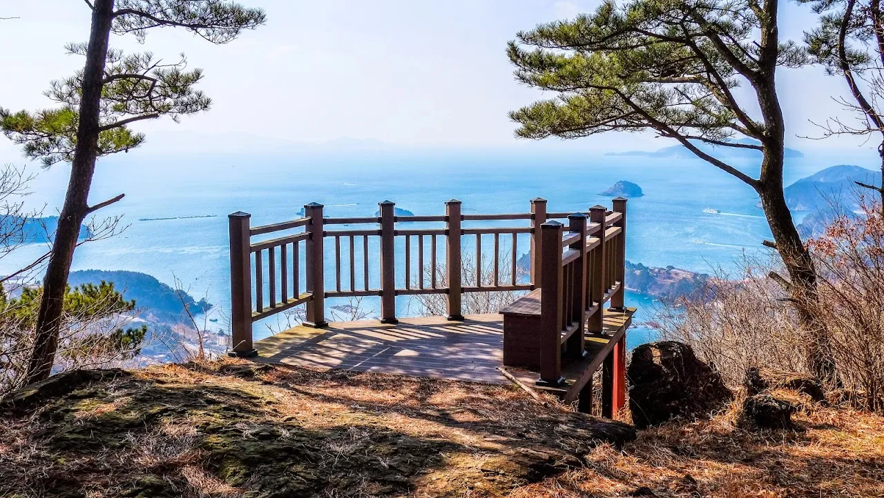 통영 미륵산   미륵지맥 과 바다백리길 종주