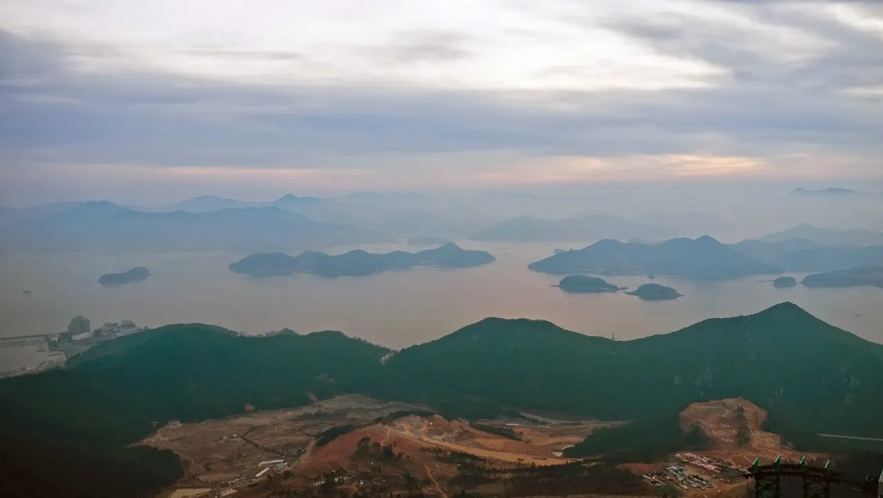 통영 미륵산   미륵지맥 과 바다백리길 종주