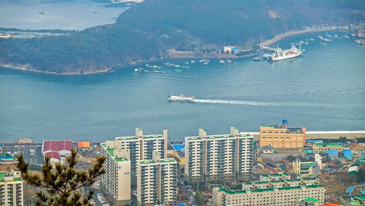 통영 미륵산   미륵지맥 과 바다백리길 종주