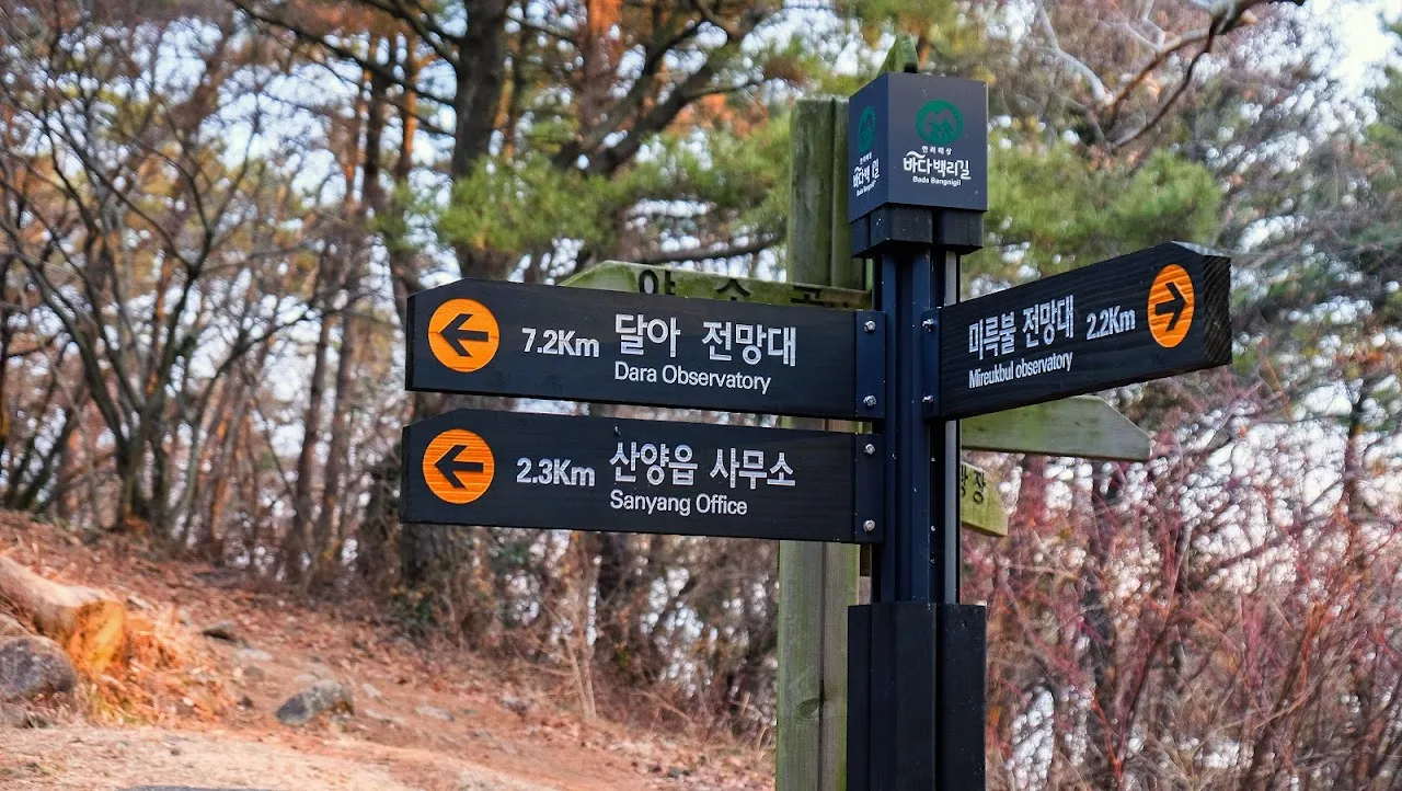 통영 미륵산   미륵지맥 과 바다백리길 종주