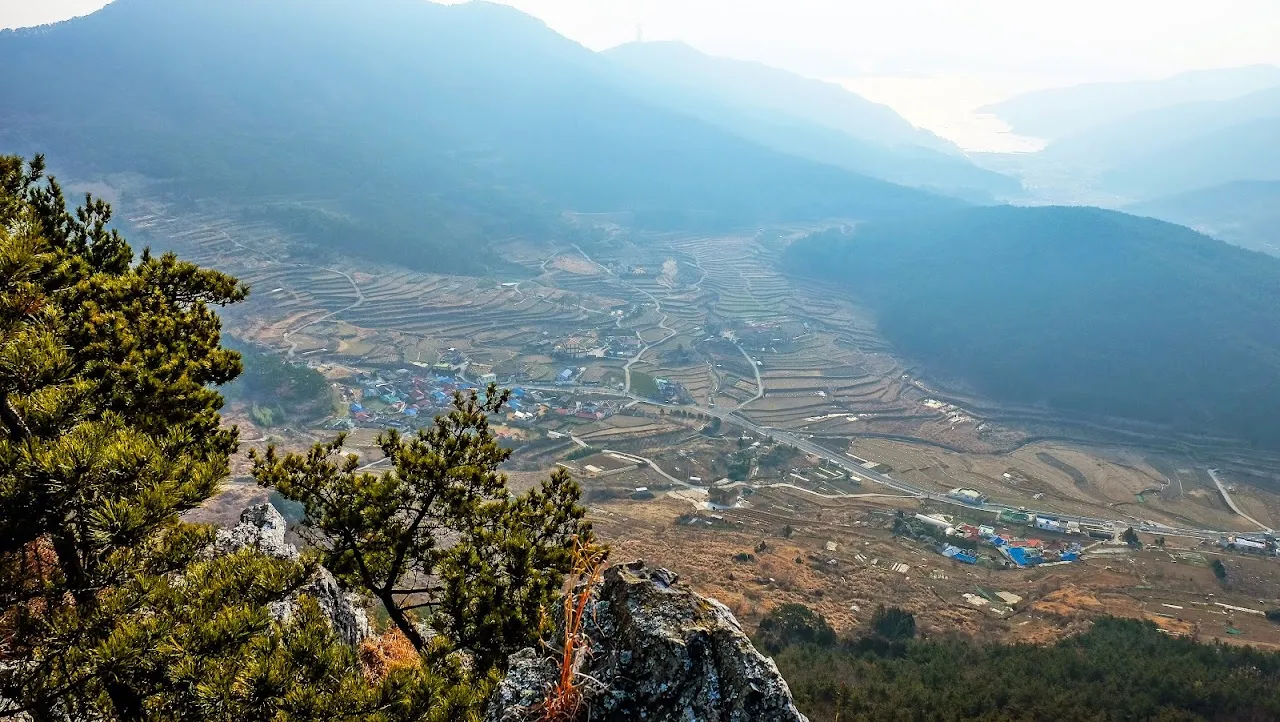 통영 미륵산   미륵지맥 과 바다백리길 종주