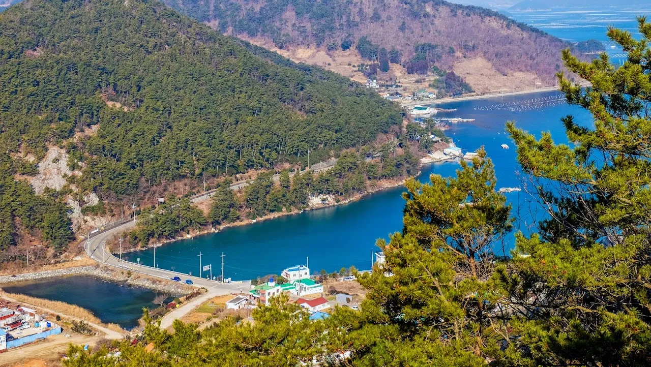 통영 미륵산   미륵지맥 과 바다백리길 종주