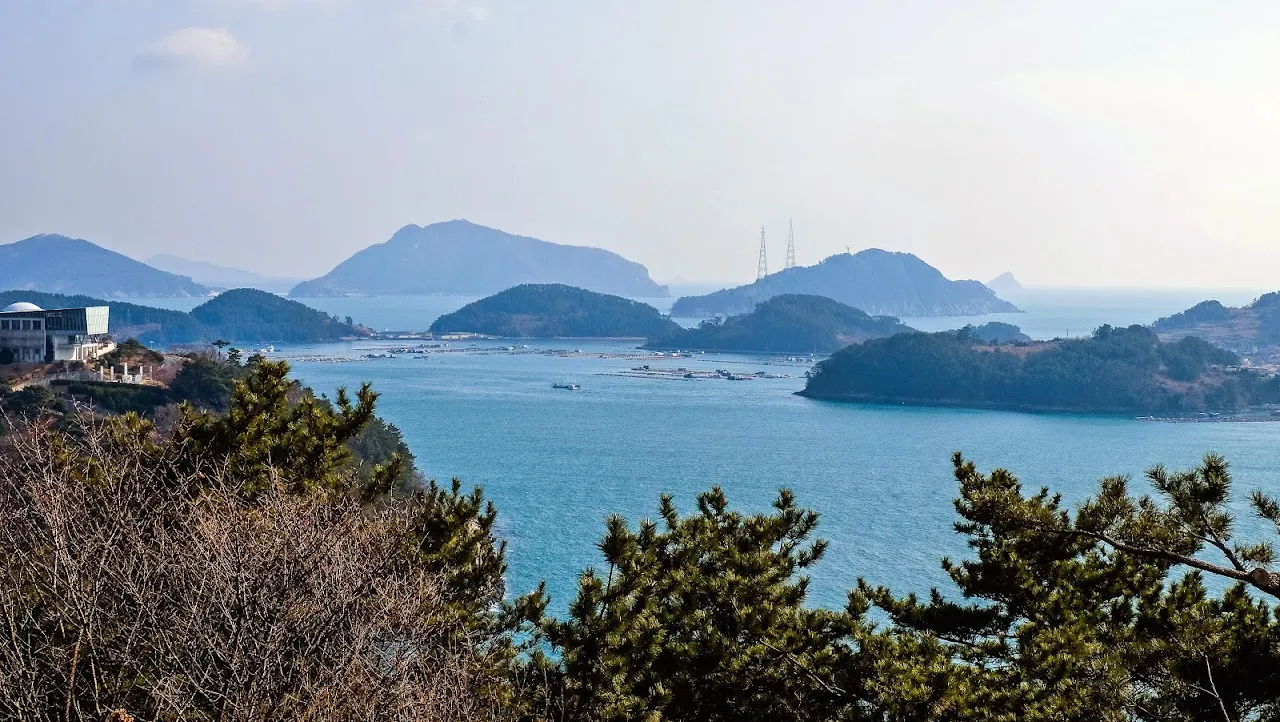 통영 미륵산   미륵지맥 과 바다백리길 종주