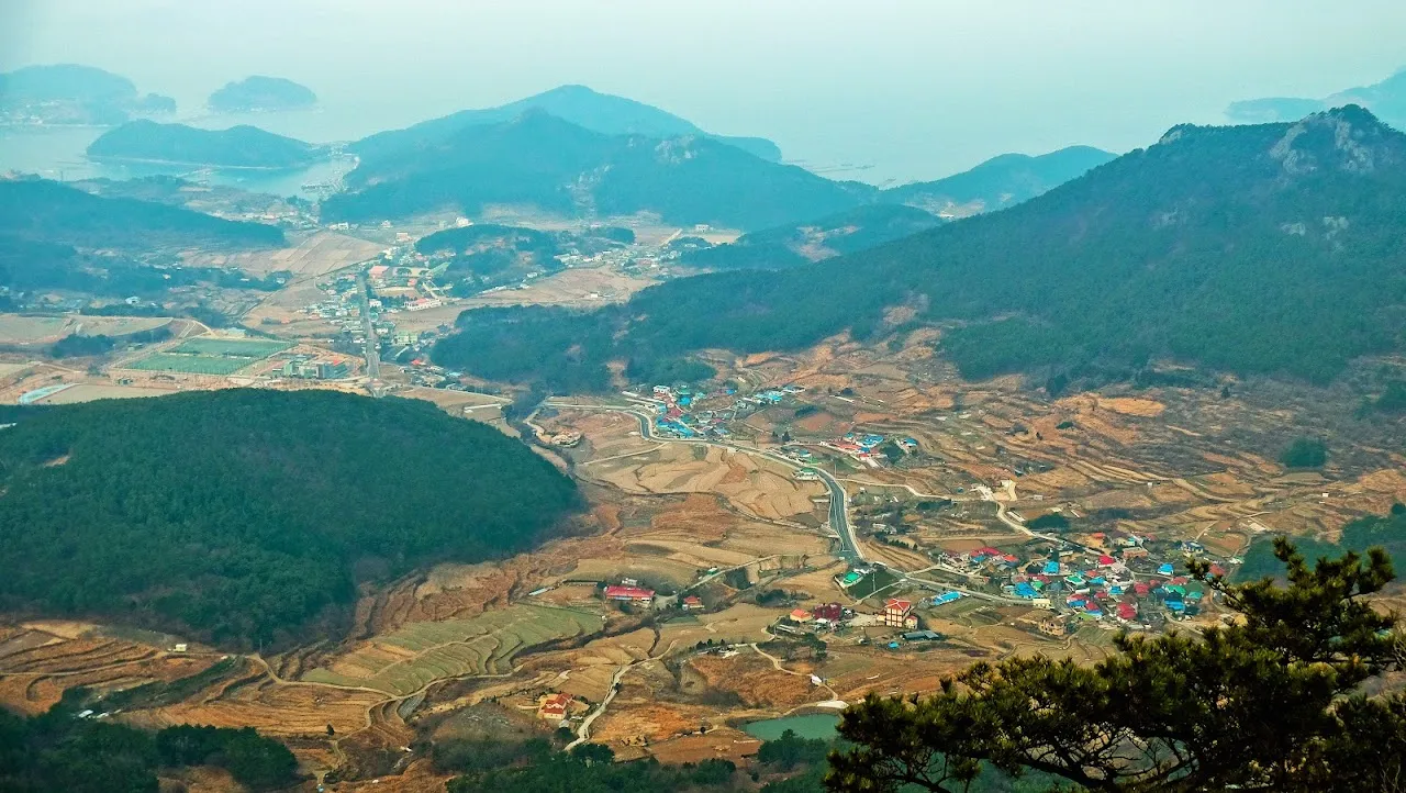 통영 미륵산   미륵지맥 과 바다백리길 종주