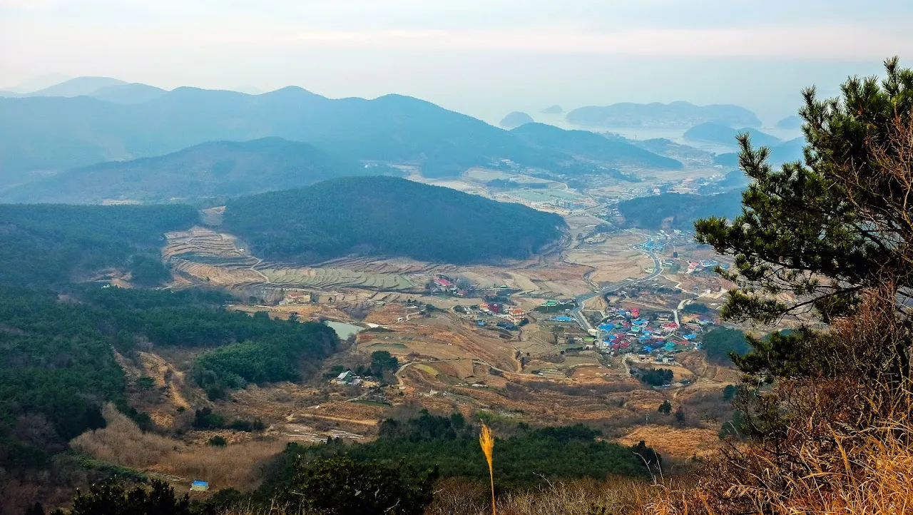 통영 미륵산   미륵지맥 과 바다백리길 종주