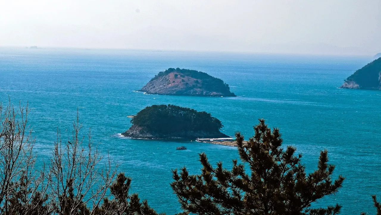 통영 미륵산   미륵지맥 과 바다백리길 종주