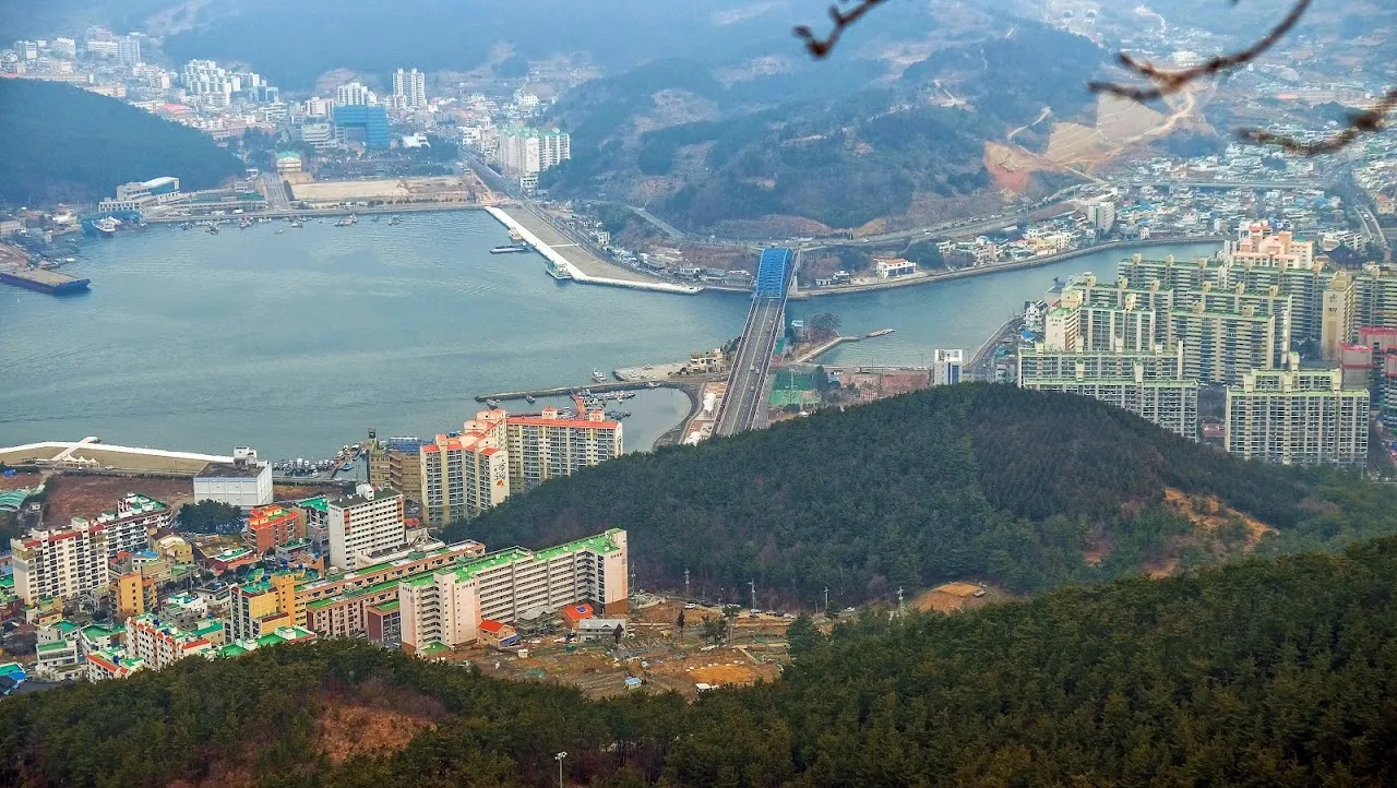통영 미륵산   미륵지맥 과 바다백리길 종주