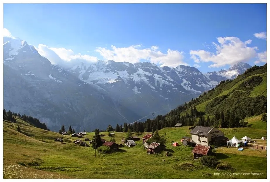 스위스 쉴트호른(Schilthorn) 트레킹