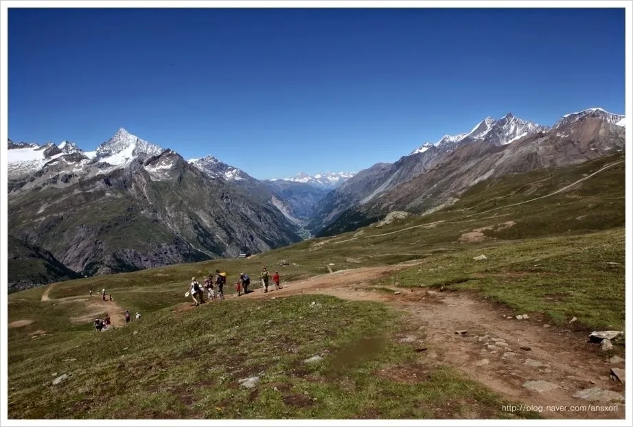 스위스 체르맛 고르너그라트(Gomergrat 3089m)트레킹