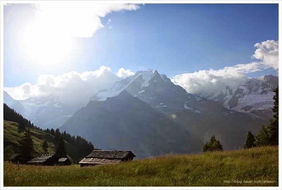 스위스 쉴트호른(Schilthorn) 트레킹
