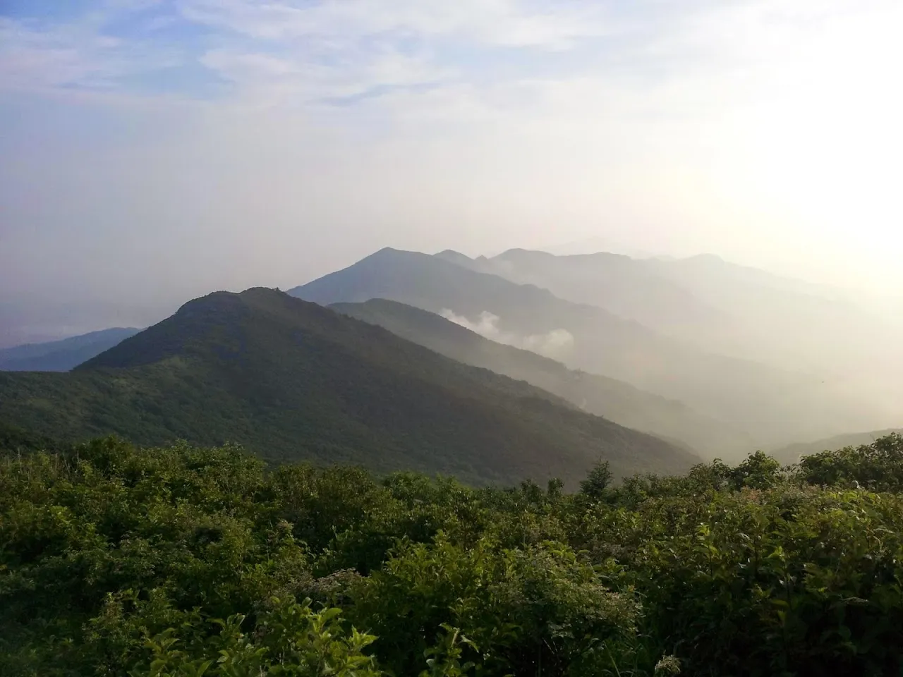 지리산 서북능선(성삼재-바래봉)