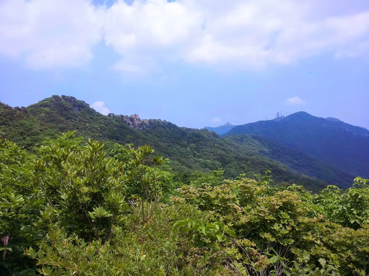 팔공산 한티재-비로봉-염불봉기점-동화사