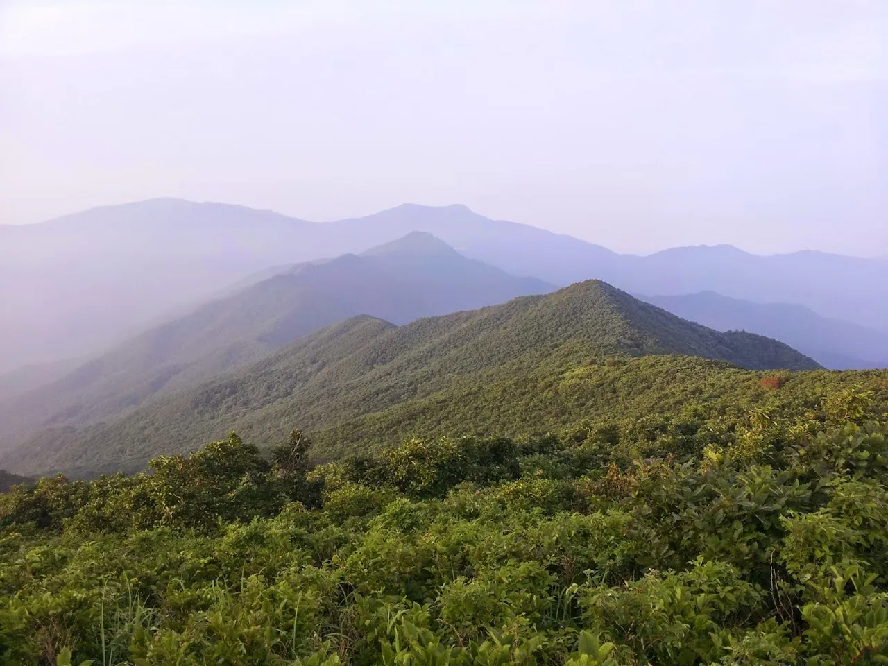 지리산 서북능선(성삼재-바래봉)