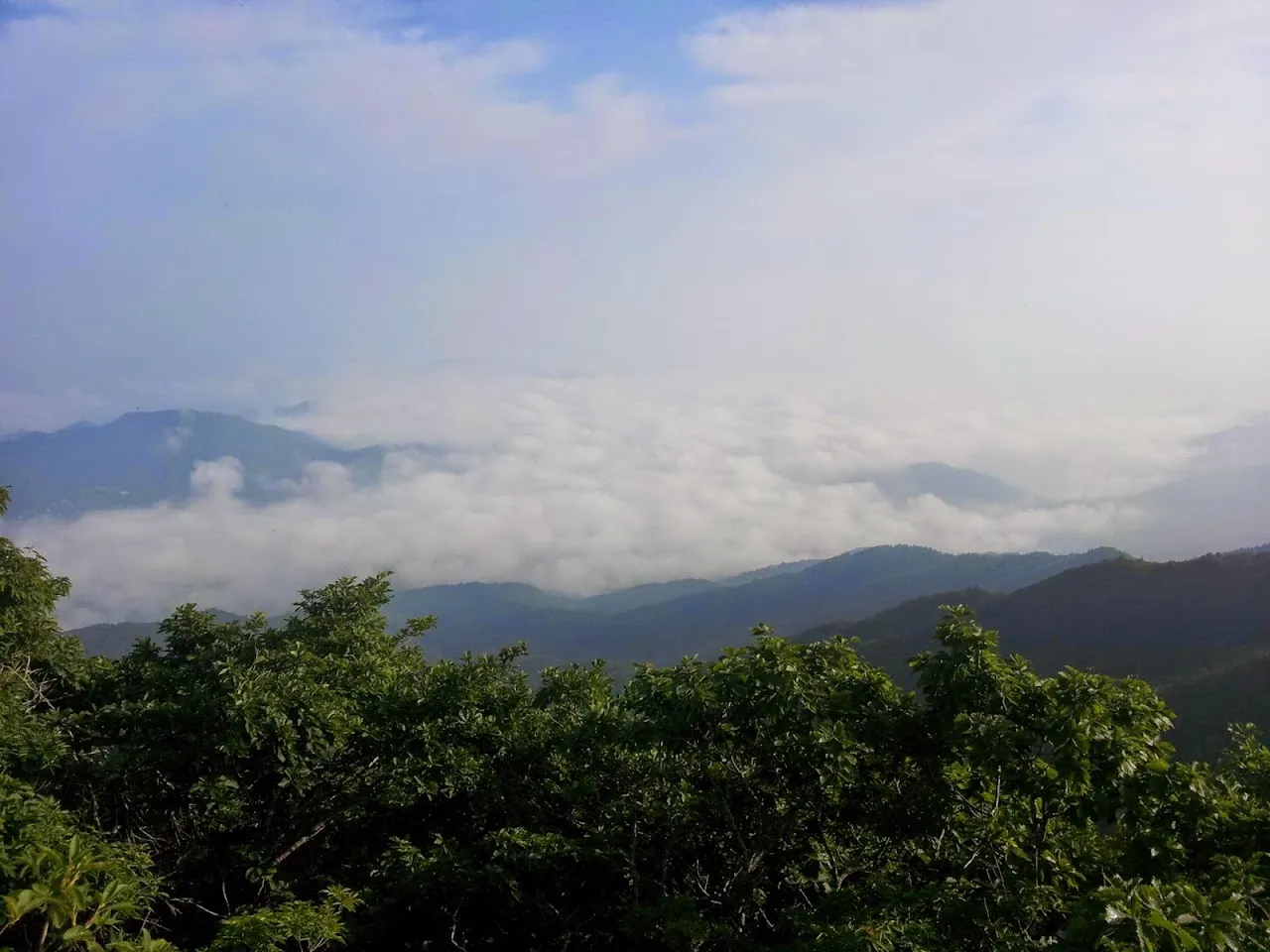 지리산 서북능선(성삼재-바래봉)