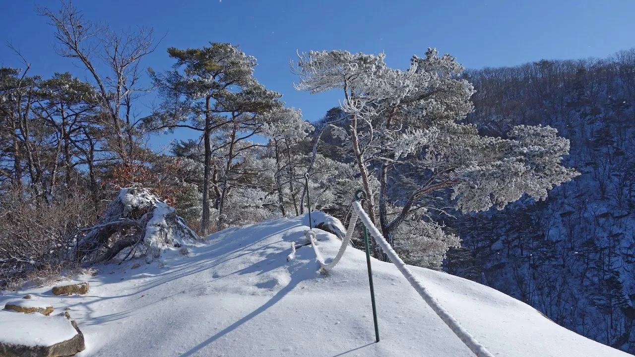 용화산 오봉산 연계산행 : 2017-01-22