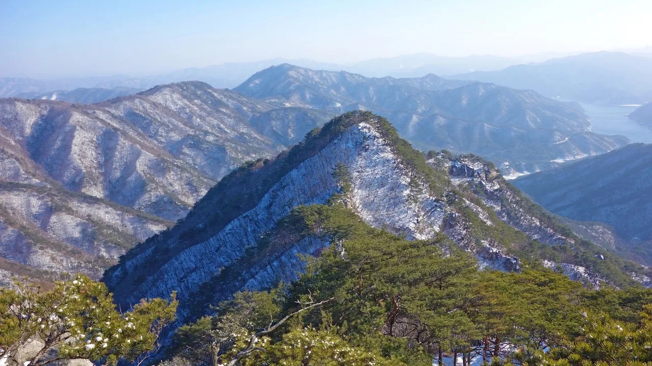 용화산 오봉산 연계산행 : 2017-01-22