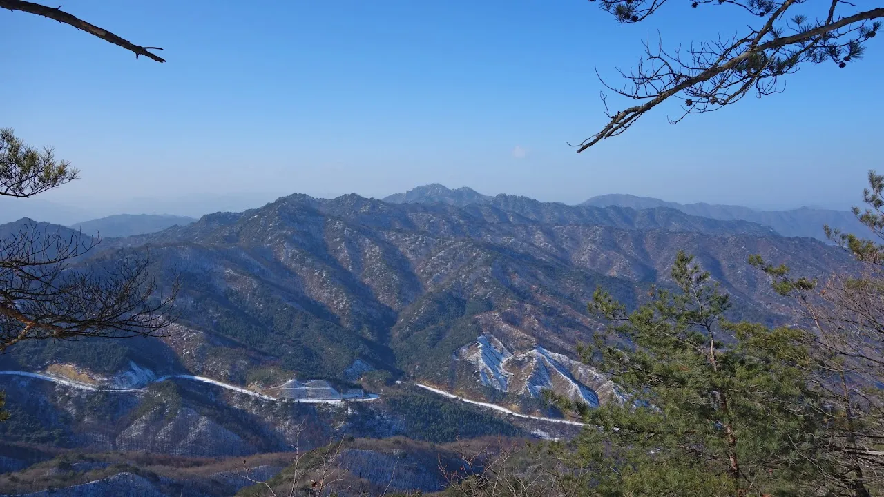 용화산 오봉산 연계산행 : 2017-01-22