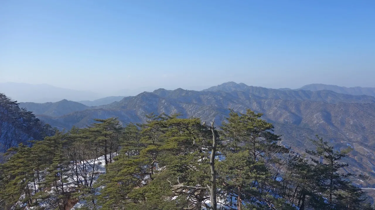 용화산 오봉산 연계산행 : 2017-01-22