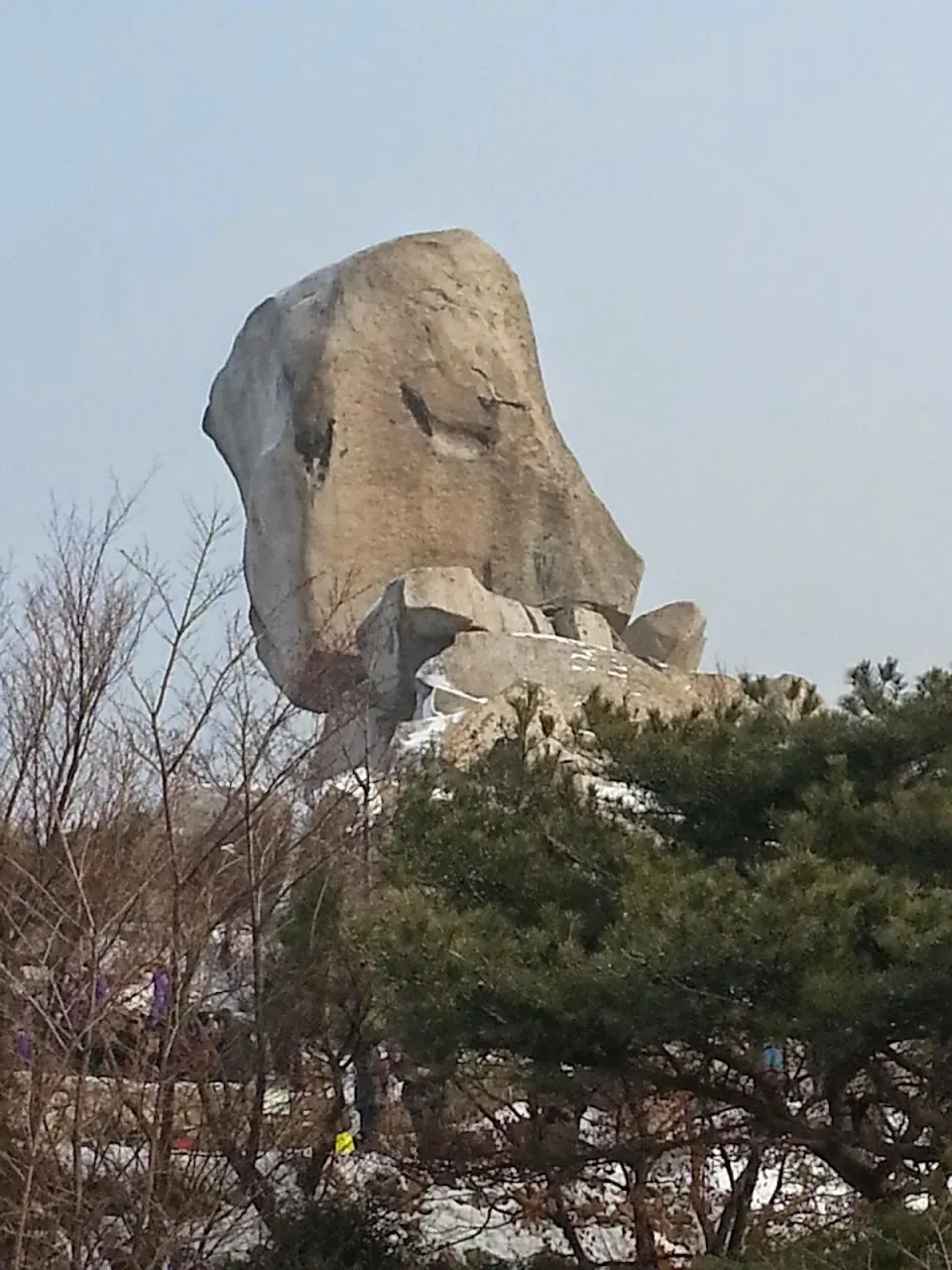 북한산 족두리봉에서 의상봉까지